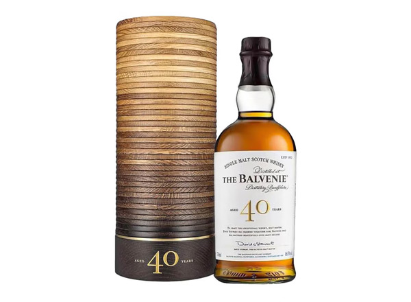 南充回收百富40年珍稀融合系列单一麦芽威士忌The Balvenie Aged 40 Years Rare Marriages