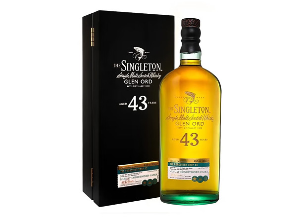 涪陵苏格登43年时光窖藏格兰欧德单一麦芽威士忌The Singleton 43 Year Old Time Cask Reserve Glen Ord
