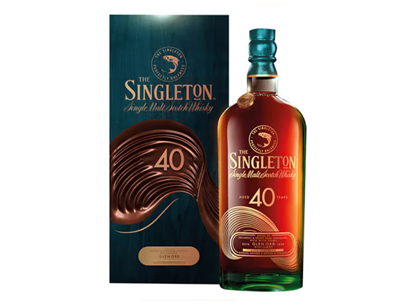 苏格登40年回收苏格兰单一麦芽威士忌The Singleton 40 Year Old Single Malt Scotch Whisky