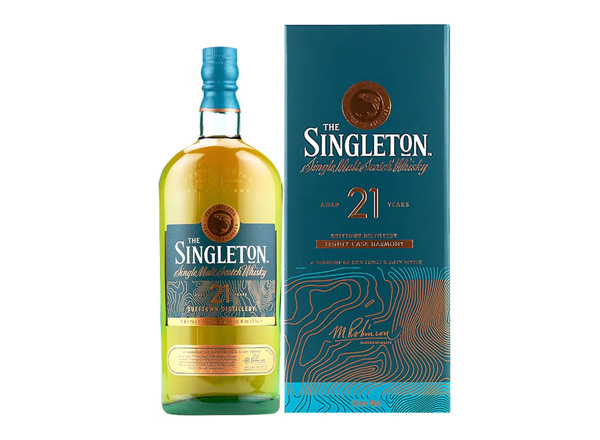 沧州回收苏格登21年单一麦芽威士忌The Singleton 21 Year Old Single Malt Scotch Whisky