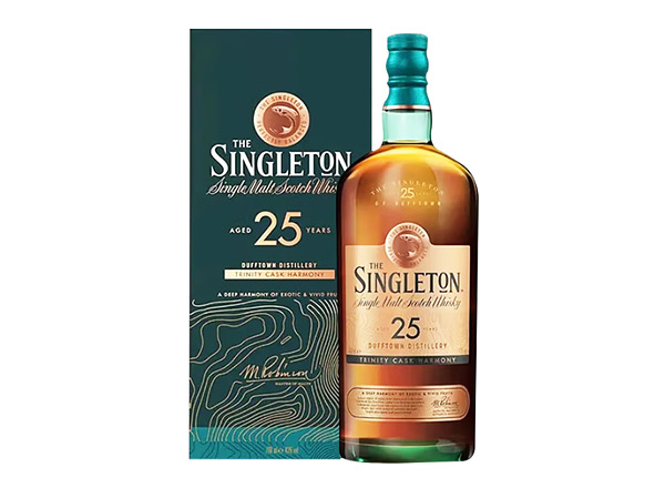 苏格登25年达夫镇单一麦芽威士忌The Singleton of Dufftown 25 Year Old