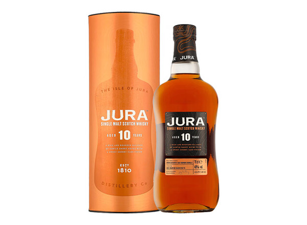 昆明吉拉10年苏格兰单一麦芽威士忌700/1000ml Jura 10 Years Old Single Malt Scotch Whisky