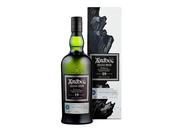 吉林回收阿德贝哥雅柏19年鸣沙单一麦芽威士忌Ardbeg Traigh Bhan 19 Year Old Whisky