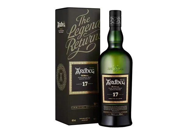 宁波阿德贝哥回收雅柏17年单一麦芽威士忌Ardbeg Guaranteed 17 Years Old Single Malt Whisky