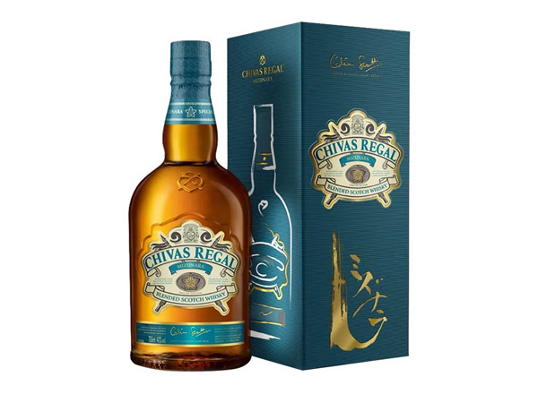 昆明芝华士水楢桶苏格兰调和型威士忌回收Chivas Regal Mizunara Cask Finish Blended Scotch Whisky