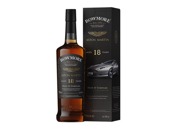回收波摩18年阿斯顿马丁联名款第一二三版单一麦芽威士忌Bowmore 18 Year Old Aston Martin Limited Edition Whisky