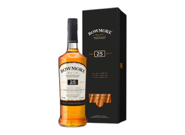 大连波摩25年回收苏格兰单一麦芽威士忌Bowmore 25 Year Old Single Malt Scotch Whisky