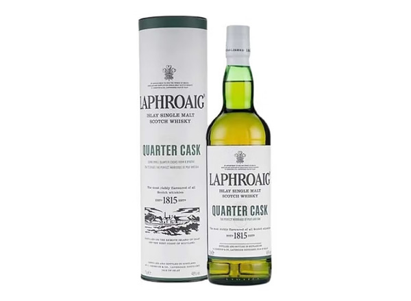 拉弗格威士忌回收拉弗格四分之一桶单一麦芽威士忌Laphroaig Quarter Cask Single Malt Scotch Whisky
