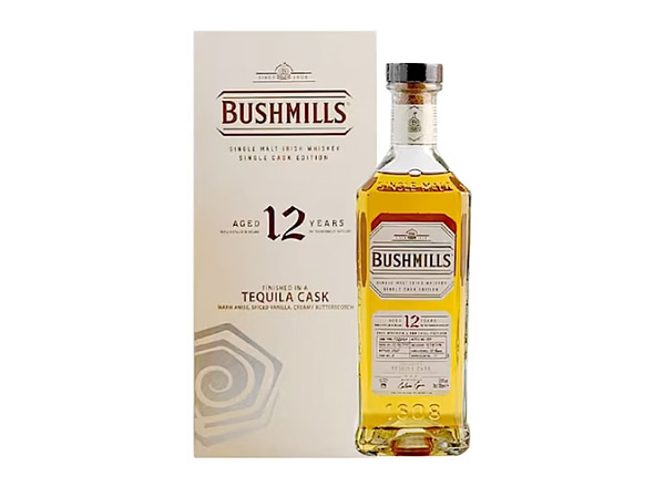 回收布什米尔12年龙舌兰桶单一麦芽威士忌Bushmills 12 Year Old Whiskey Aged in Tequila Casks