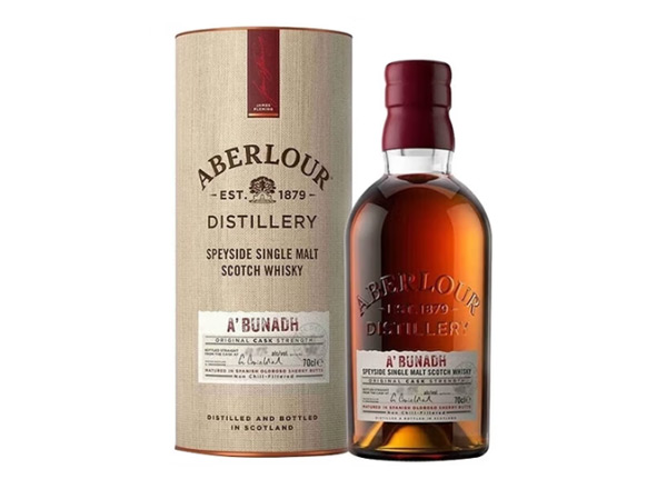 回收亚伯乐桶强单一麦芽苏格兰威士忌Aberlour A Bunadh Cask Strength Single Malt Scotch Whisky