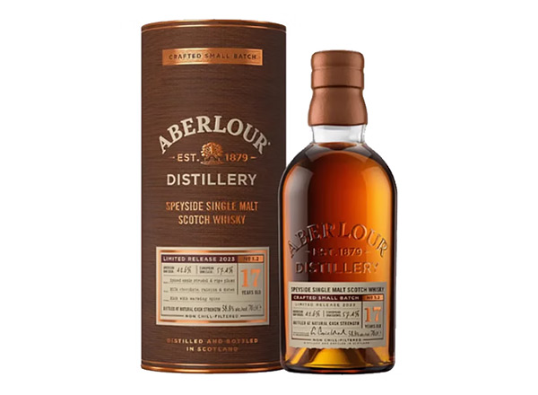 乐山亚伯乐17年甄选双桶单一麦芽苏格兰威士忌回收Aberlour 17 Year Old Selected Double Cask Matured Whisky