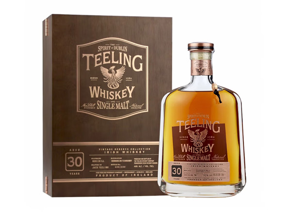 回收帝霖30年单一麦芽爱尔兰威士忌Teeling Vintage Reserve Collection 30 Year Old Single Malt Irish Whiskey