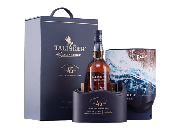 泰斯卡45年远征四海单一麦芽威士忌回收Talisker 45 Years Old "Glacial Edge" Single Malt Scotch Whisky