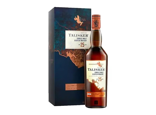 佳木斯泰斯卡25年单一麦芽威士忌回收Talisker Aged 25 Years Single Malt Scotch Whisky