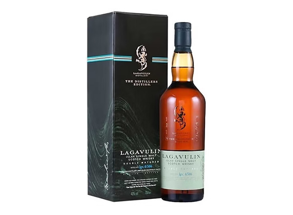 锦州乐加维林DE回收酒厂限量版单一麦芽威士忌Lagavulin Distillers Edition Islay Single Malt Scotch Whisky