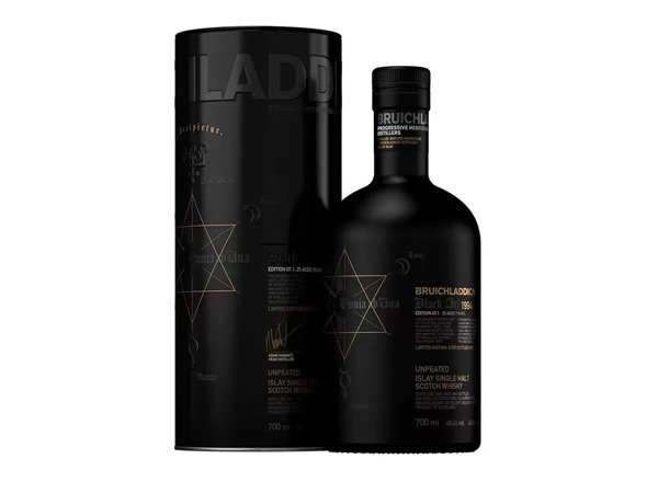 徐州布鲁莱迪克回收布赫拉迪星图系列单一麦芽威士忌Bruichladdich Black Art