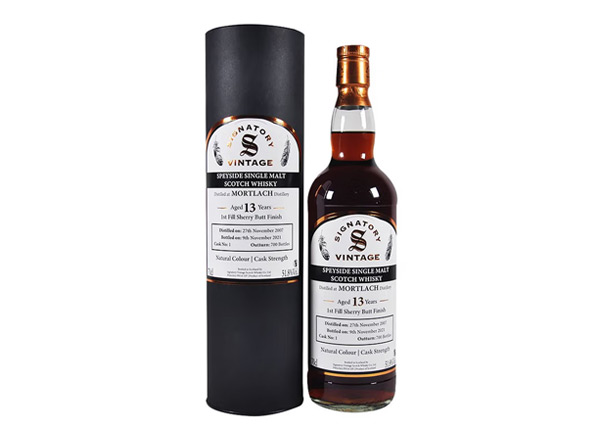 绵阳回收圣弗力慕赫13年单一麦芽威士忌Signatory Vintage Mortlach 13 Year Old Single Malt Scotch Whisky