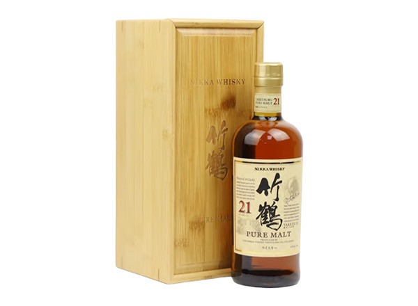 湖北回收竹鹤21年纯麦威士忌Nikka Whisky Taketsuru 21 Years Old Pure Malt