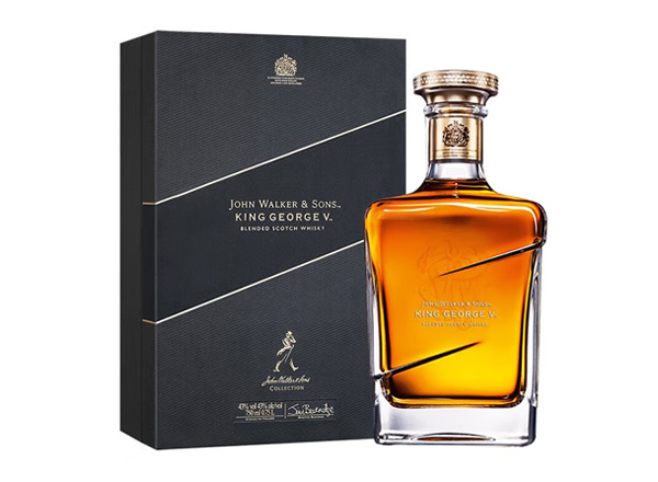 尊尼获加英皇乔治五世纪念版回收调和威士忌John Walker & Sons King George V Blended Scotch Whisky