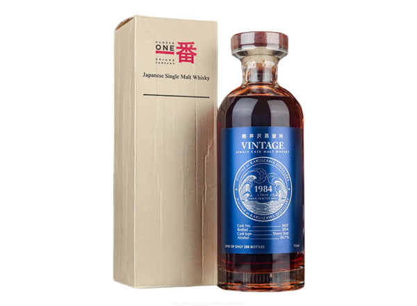 万州回收轻井泽蓝浪30年一番标单一麦芽威士忌Karuizawa 30 Year Old Blue Wave Single Malt Japanese Whisky