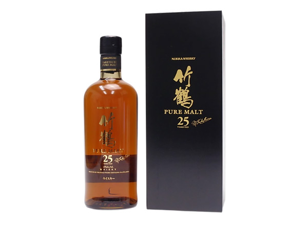 一甲竹鹤25年回收日本调和型威士忌Nikka Whisky Taketsuru 25 Years Old Pure Malt