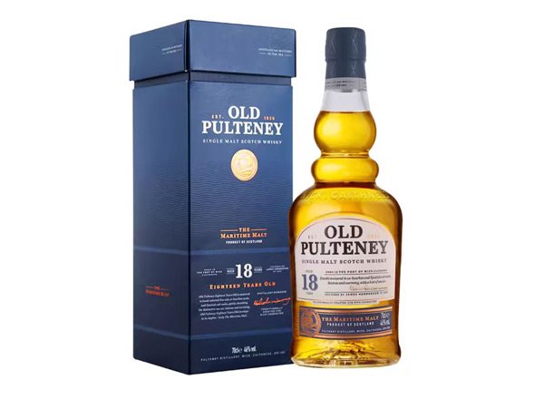 涪陵老富特尼18年回收苏格兰单一麦芽威士忌Old Pulteney Aged 18 Years Single Malt Scotch Whisky