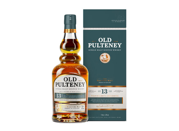 老富特尼13年单一麦芽威士忌回收Old Pulteney 13 Year Old Traveller’s Exclusive Single Malt Scotch Whisky