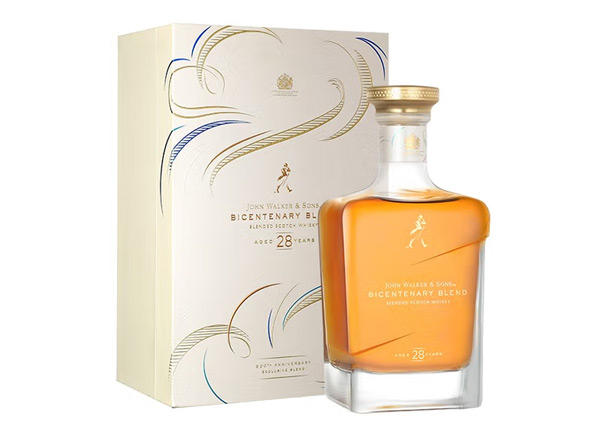 湖北回收尊尼获加28年调配威士忌John Walker & Sons 28 Year Old Blended Scotch Whisky