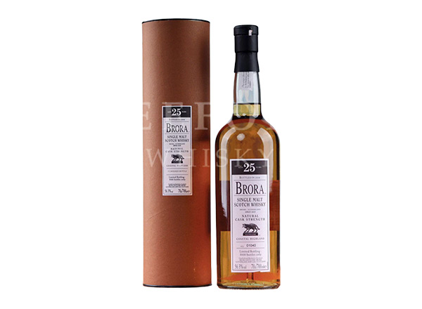 大猫威士忌回收布朗拉25年单一麦芽威士忌Brora 25 Year Old Highland Single Malt Scotch Whisky
