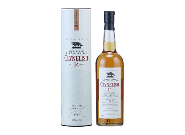 小猫威士忌回收克里尼利基14年单一麦芽高地威士忌Clynelish 14 Year Old Coastal Highland Single Malt Scotch Whisky
