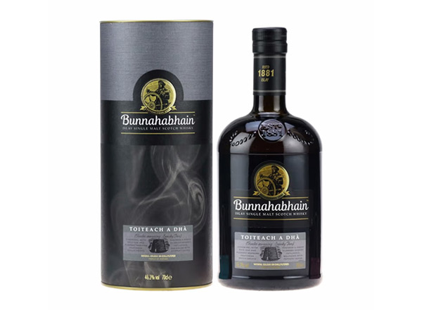 布纳哈本泥煤续曲单一麦芽威士忌回收Bunnahabhain Toiteeach A Dha Islay Single Malt Scotch Whisky