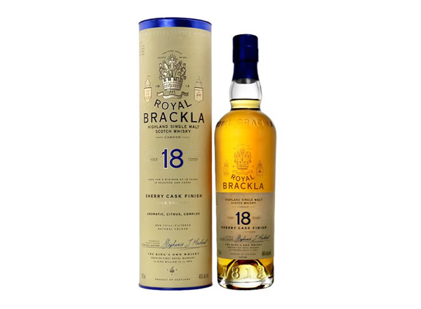 二手回收皇家布莱克拉18年雪莉桶熟成高地单一麦芽威士忌Royal Brackla 18 Year Old Sherry Cask Finish
