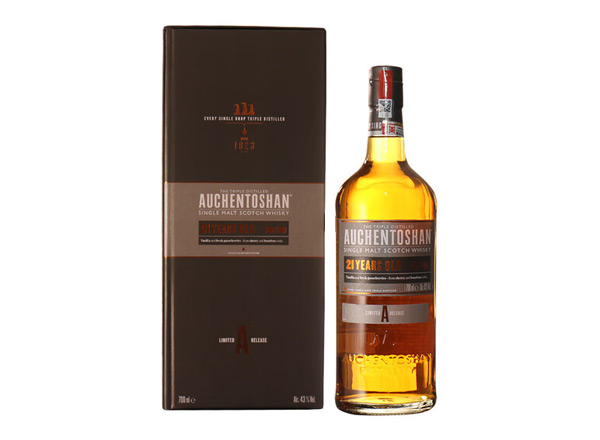 常州欧肯特轩21年单一麦芽威士忌回收Auchentoshan 21 Years Old Single Malt Scotch Whisky