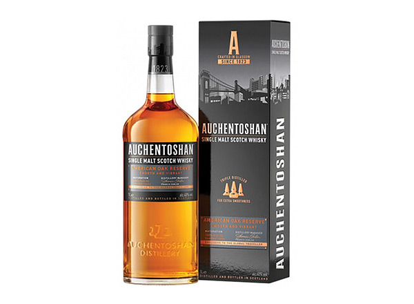 丹东欧肯特轩美国橡木桶单一麦芽威士忌回收Auchentoshan American Oak Single Malt Scotch Whisky