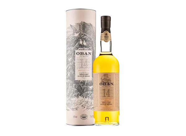 南昌欧本14年回收单一麦芽威士忌Oban 14-Year-Old Single Malt Scotch Whisky