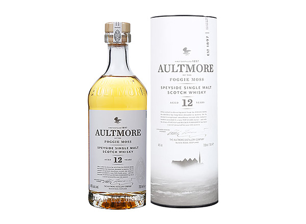 佳木斯欧摩12年单一麦芽威士忌回收Aultmore Aged 12 Years Speyside Single Malt Scotch Whisky