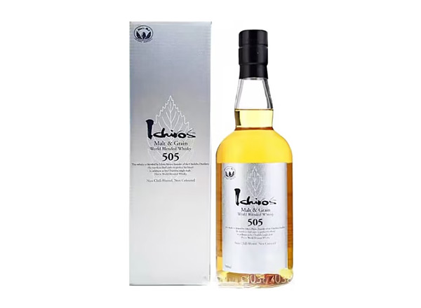 哈尔滨秩父银叶505调和威士忌回收Ichiros Malt & Grain Silver Leaf 505 World Blended Whisky