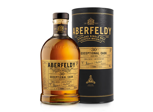 山东艾柏迪30年典藏回收苏格兰单一麦芽威士忌（Aberfeldy Exceptional Cask Aged 30 Years Single Highland Malt Scotch Whisky