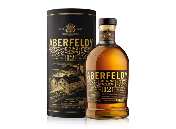 上海艾柏迪12年单一麦芽威士忌回收Aberfeldy 12 Year Old Single Highland Malt Scotch Whisky