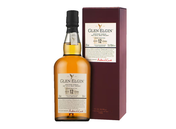 达州格兰爱琴12年回收苏格兰斯佩塞单一麦芽威士忌Glen Elgin 12 Year Old Speyside Single Malt Scotch Whisky