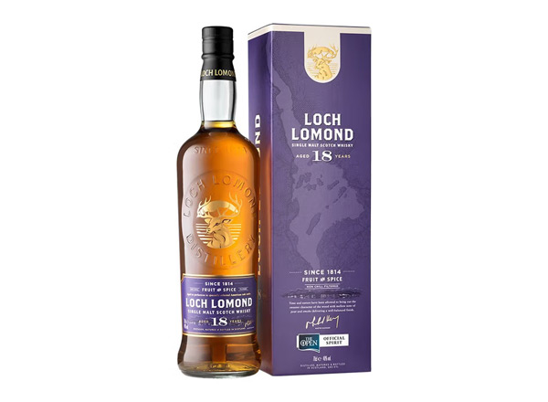 罗曼湖18年回收苏格兰单一麦芽威士忌Loch Lomond 18-Year-Old Single Malt Scotch Whisky