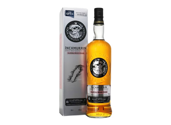 回收罗曼湖迈伦岛马德拉桶单一麦芽威士忌Loch Lomond Inchmurrin Madeira Cask Finish Single Malt Scotch Whisky