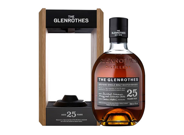 营口回收格兰路思25年单一麦芽威士忌The Glenrothes 25 Year Old Single Malt Scotch Whisky