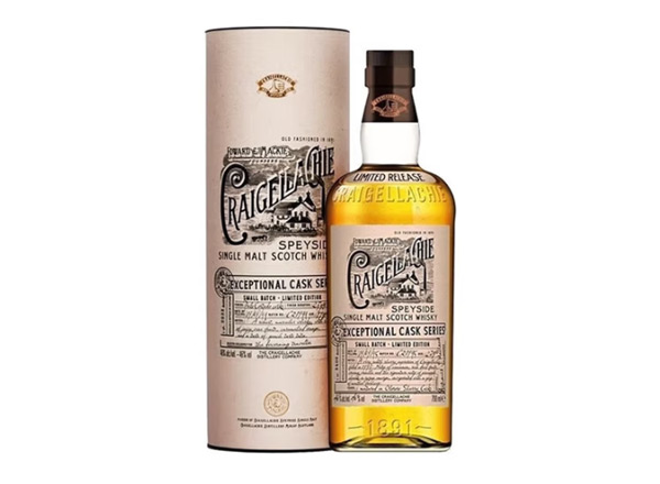 泸州克莱嘉赫27年小批量单一麦芽威士忌回收Craigellachie 27 Year Old Small Batch Single Malt Scotch Whisky
