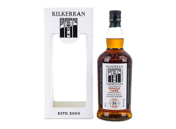 回收可蓝15年雪莉单桶桶强单一麦芽威士忌Kilkerran 15 Year Old Sherry Single Cask Strength Single Malt Scotch Whisky