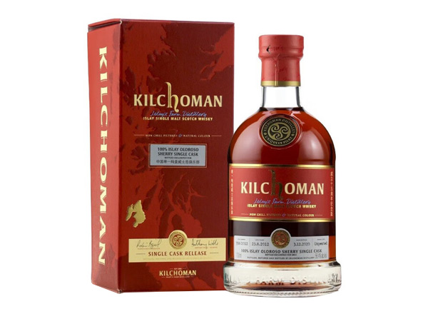 保定回收齐侯门威士忌100%艾雷单一麦芽苏格兰威士忌Kilchoman 100% Islay Single Malt Scotch Whisky