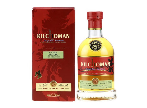 济南齐侯门朗姆桶单一纯麦威士忌回收Kilchoman Rum Cask Finish Single Malt Scotch Whisky