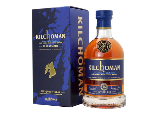 松原回收齐侯门16年波本&雪莉桶单一麦芽威士忌Kilchoman 16 Year Old Bourbon & Sherry Cask Single Malt Scotch Whisky