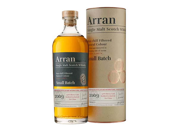 周口艾伦2009限量小批次回收2012单桶单一麦芽威士忌Arran 2009 Limited Small Batch & 2012 Single Cask Single Malt Scotch Whisky