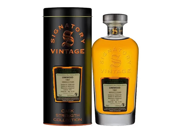 福州圣弗力林可伍德1997 23年单桶单一麦芽威士忌Signatory Vintage Linkwood 1997 23 Year Old Single Cask Whisky